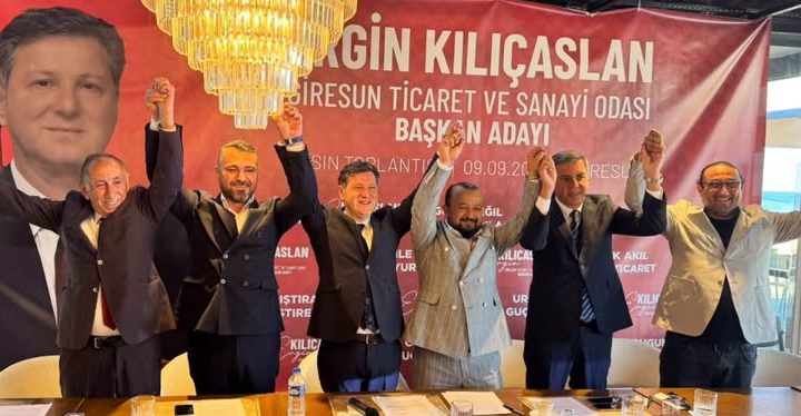 GİRESUN TSO’DA “BAYRAK YARIŞI” BAŞLADI