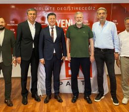YENİ PARTİ GİRESUN İL BAŞKANI GÖKHAN ŞENYÜREK VE YÖNETİMİNDEN İŞ DÜNYASINA ÖNEMLİ TEMAS