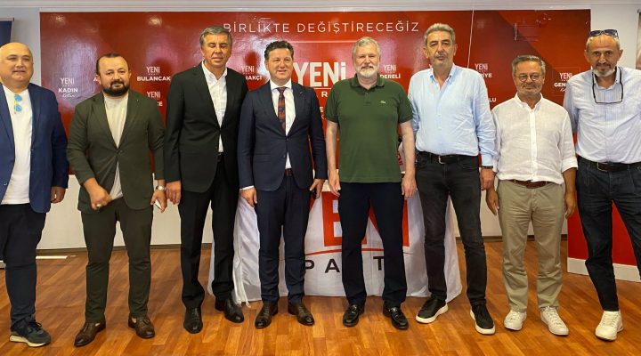 YENİ PARTİ GİRESUN İL BAŞKANI GÖKHAN ŞENYÜREK VE YÖNETİMİNDEN İŞ DÜNYASINA ÖNEMLİ TEMAS