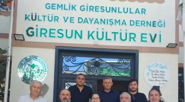 GEMLİK’TE GİRESUN BULUŞMASI: “BİRLİKTE DAHA GÜÇLÜYÜZ”