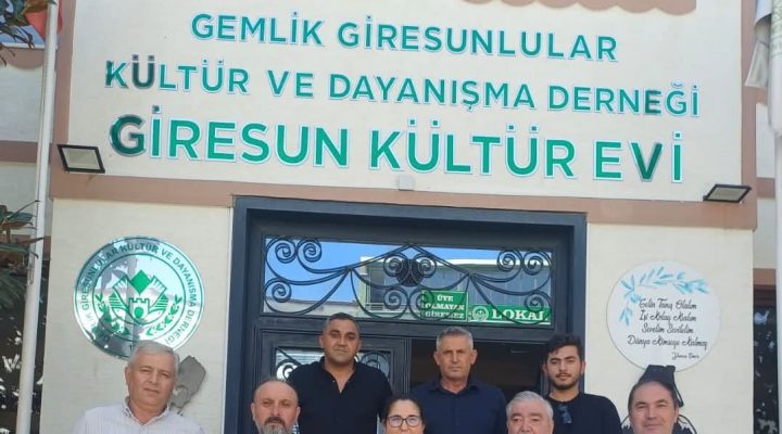 GEMLİK’TE GİRESUN BULUŞMASI: “BİRLİKTE DAHA GÜÇLÜYÜZ”