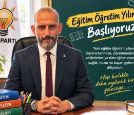 ÖMER DİK’TEN YENİ EĞİTİM-ÖĞRETİM YILI MESAJI