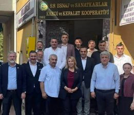 YENİ PARTİ HEYETİNDEN BULANCAK ESNAFINA ZİYARET