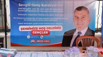 BULANCAK’TA ÜNİVERSİTELİ GENÇLER İÇİN SICAK KARŞILAMA