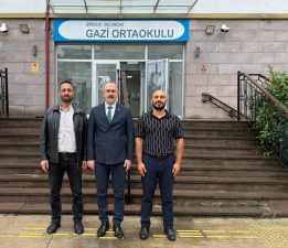 BULANCAK’TA EĞİTİM YILININ İLK GÜNLERİNDE OKUL ZİYARETLERİ SÜRÜYOR