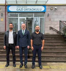 BULANCAK’TA EĞİTİM YILININ İLK GÜNLERİNDE OKUL ZİYARETLERİ SÜRÜYOR
