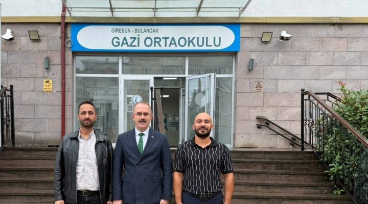BULANCAK’TA EĞİTİM YILININ İLK GÜNLERİNDE OKUL ZİYARETLERİ SÜRÜYOR