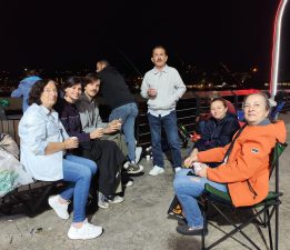 POLONYA’DAN KARADENİZ’E UZANAN DOSTLUK:SIRT ÇANTALI İKİ GEZGİN BULANCAK’TA
