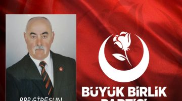 BBP GİRESUN İL BAŞKANI HASAN KARATAŞ’TAN AKARYAKIT VERGİSİ TEPKİSİ
