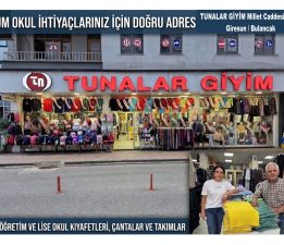 OKUL ZİLİ ÇALMADAN HAZIRLIK BAŞLADI! TUNALAR GİYİM’DE YENİ EĞİTİM YILI HAZIRLIĞI TAMAM