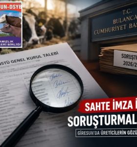 GİRESUN’DA DAMIZLIK SIĞIR YETİŞTİRİCİLERİ BİRLİĞİ’NDE “SAHTE İMZA” İDDİASI!