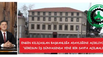 GİRESUN TSO’DA ‘BAYRAK YARIŞI’ BAŞLIYOR