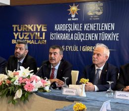 Giresun’un 16 ilçesinde Türkiye Yüzyılı buluşması