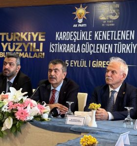 Giresun’un 16 ilçesinde Türkiye Yüzyılı buluşması