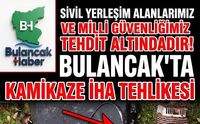 SİVİL YERLEŞİM ALANLARIMIZ VE MİLLİ GÜVENLİĞİMİZ TEHDİT ALTINDADIR!