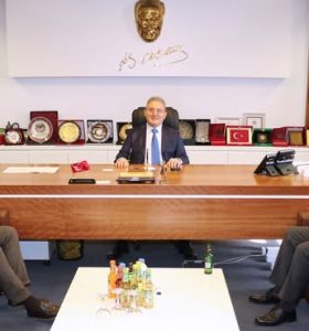 GİRSAN’DAN HASAN ÇAKIRMELİKOĞLU’NA HAYIRLI OLSUN ZİYARETİ
