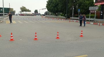 BULANCAK’TA İSKELE IŞIKLAR KAVŞAĞI TRAFİĞE KAPATILDI!