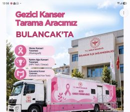 MOBİL KANSER TARAMA ARACI BULANCAK’TA! TARAMALAR ÜCRETSİZ