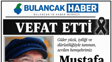 Mustafa Turan vefat etti.