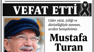 Mustafa Turan vefat etti.