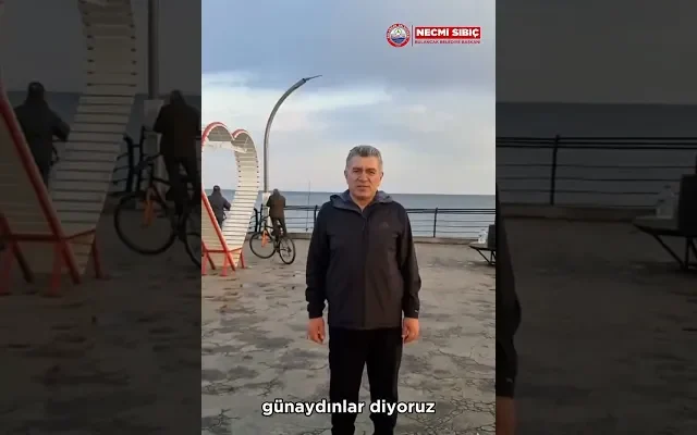 BAŞKAN NECMİ SIBIÇ MESAİ ÖNCESİ İSKELE BALIKÇILARIYLA BULUŞTU